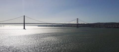 Picture of a bridge in Lisbon