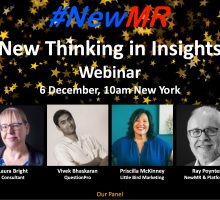 NewMR Webinar - New Thinking in Insights